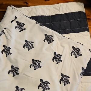 Turtle King Reversible Pillow Shams